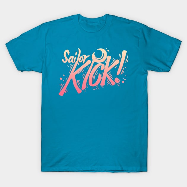 Sailor Kick T-Shirt by hybridgothica